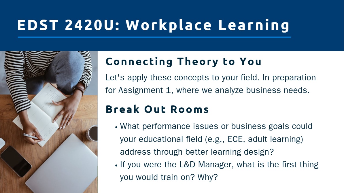 How Learning Happens in Workplaces PowerPoint Title Page